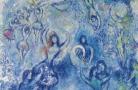 Chagall danseurs bleus